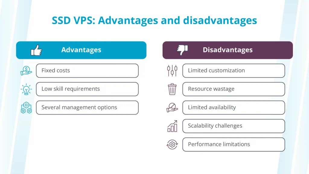 pros and cons of ssd vps